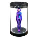 5.5" to 75" 3D Holographic Displays for AI Software Digital Human Displays - 图片 5