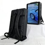 13.3"-32" LCD Backpack Wearable Digital Signage Walking Billboards - 图片 4