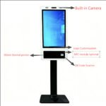 21.5/24/27/32 Inch Self Order Kiosk with Capacitive Touch QR Code Scanner & Thermal Printer - 图片 2
