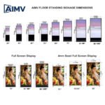 32'' 43'' 50'' 55'' 65'' 75'' 86'' 98'' Floor Standing digital signage - 图片 6