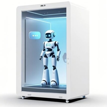 75" 86" 98" Transparent LCD Showbox | 3D Display Cabinet